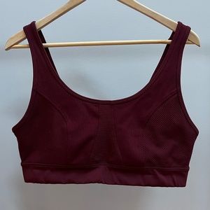 JoyLab Sports Bra in Maroon Size XL